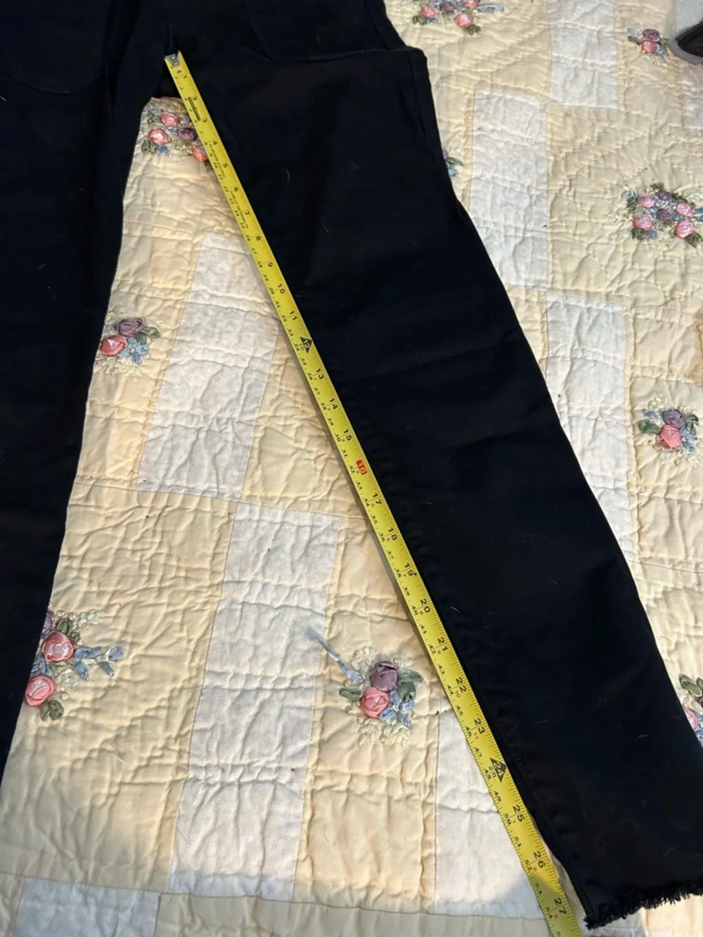 Vince Black Stretch Cotton Utility Pants - Picture 6 of 6